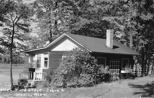 Original Cabin at Blue Bird Lodge of Lake Belle Taine