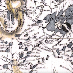 1849 Map of Minnesota Territory