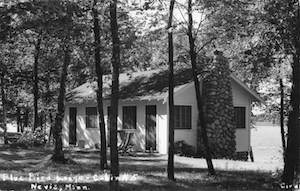 Original Cabin at Blue Bird Lodge of Lake Belle Taine